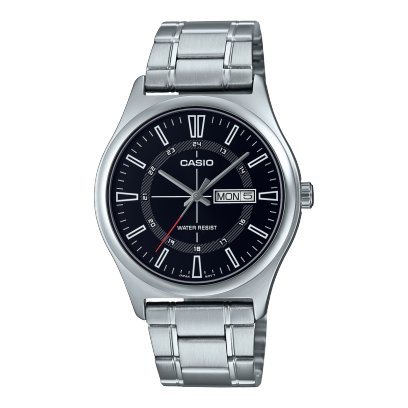 Reloj casual correa de acero inoxidable MTP-V006D-1C