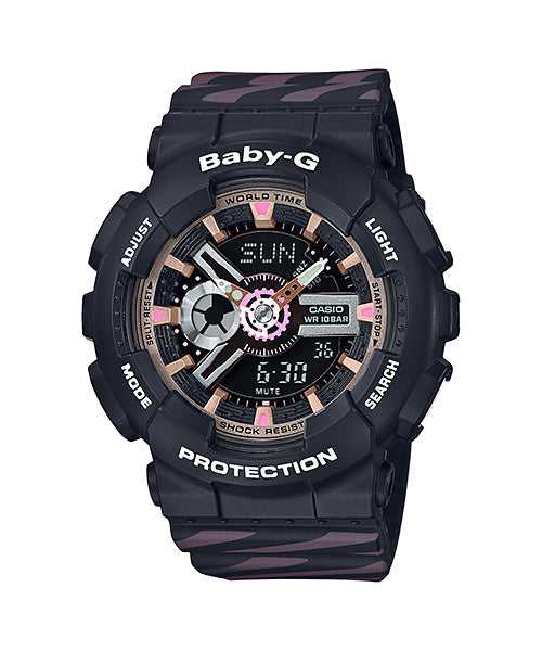 Reloj Baby-G deportivo correa de resina BA-110CH-1A