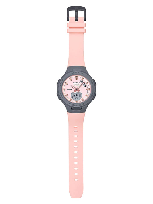 Reloj Baby-G deportivo correa de resina BSA-B100MC-4A