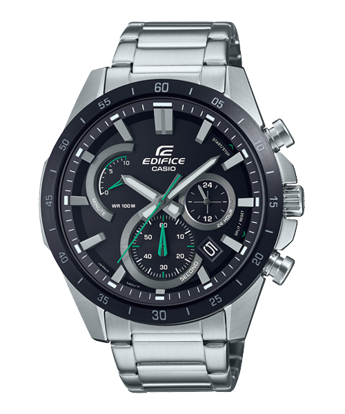 Reloj Edifice casual correa de acero inoxidable EFR-573DB-1AV