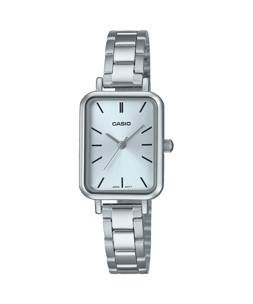 Reloj casual correa de acero inoxidable LTP-V009D-2E