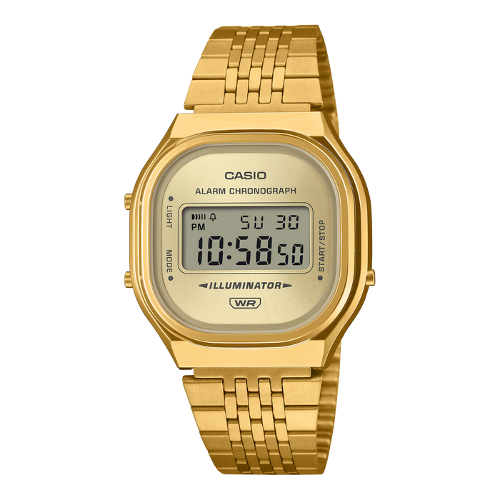 Casio Vintage A140WEG-9A — Esfera Dorada