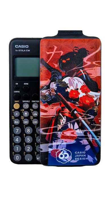 Calculadora Casio FX-570DK Rojo