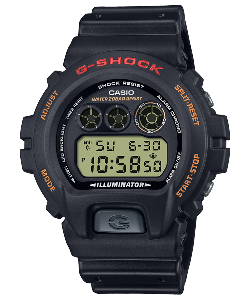 Reloj G-Shock deportivo correa de resina DW-6900UB-9