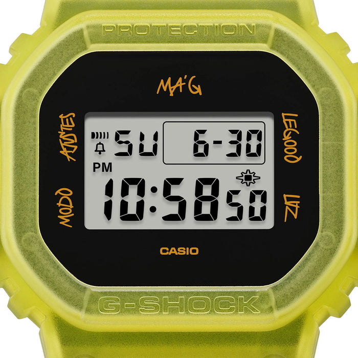 Reloj G-shock edición especial J Balvin DWE-5600JB-1A9
