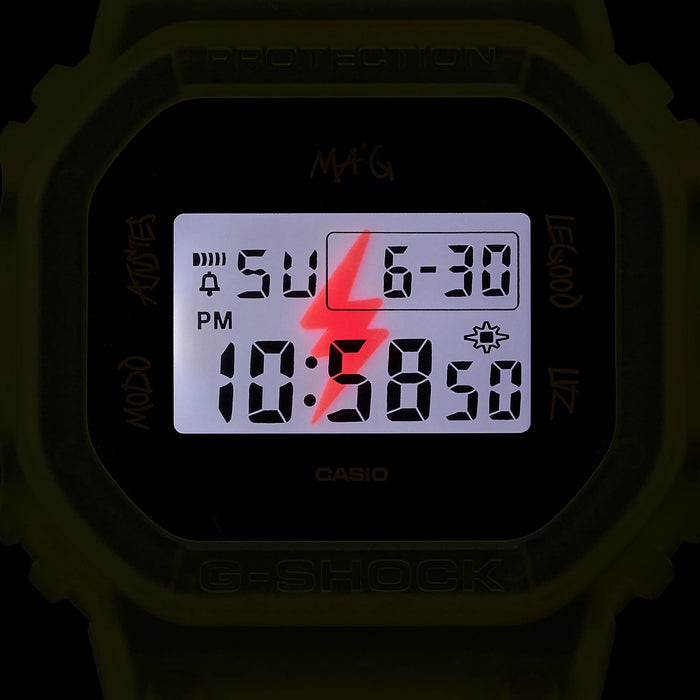 Reloj G-shock edición especial J Balvin DWE-5600JB-1A9