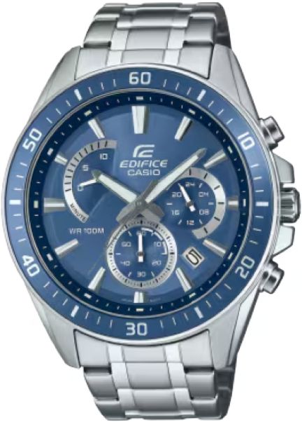 Reloj Edifice casual correa de acero inoxidable EFR-552D-2AV