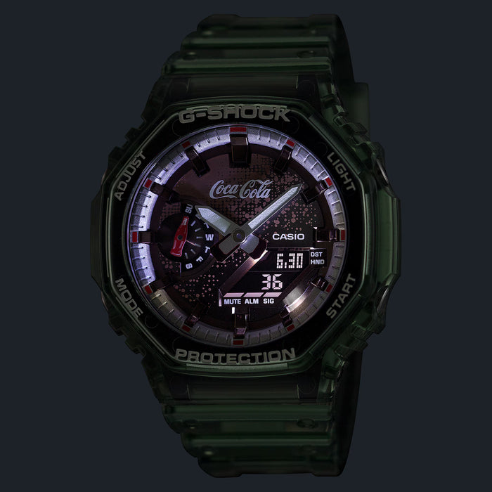 Casio G-Shock GA-2100CC-3A — Edición Limitada Coca-Cola® 140 Aniversario