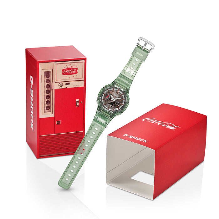 Casio G-Shock GA-2100CC-3A — Edición Limitada Coca-Cola® 140 Aniversario