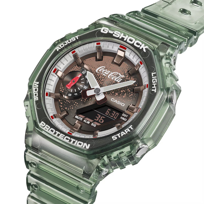 Casio G-Shock GA-2100CC-3A — Edición Limitada Coca-Cola® 140 Aniversario