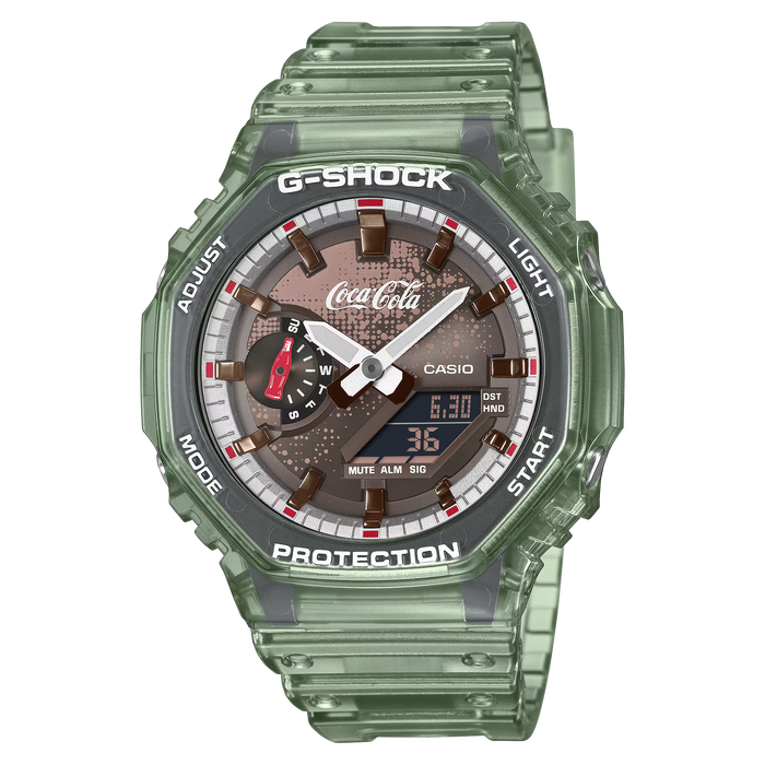 Casio G-Shock GA-2100CC-3A — Edición Limitada Coca-Cola® 140 Aniversario