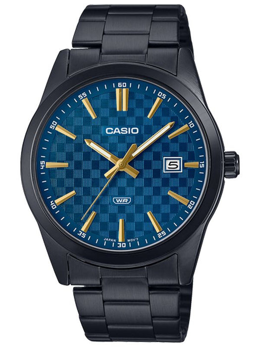 Reloj casual correa de acero inoxidable MTP-VD03B-2A