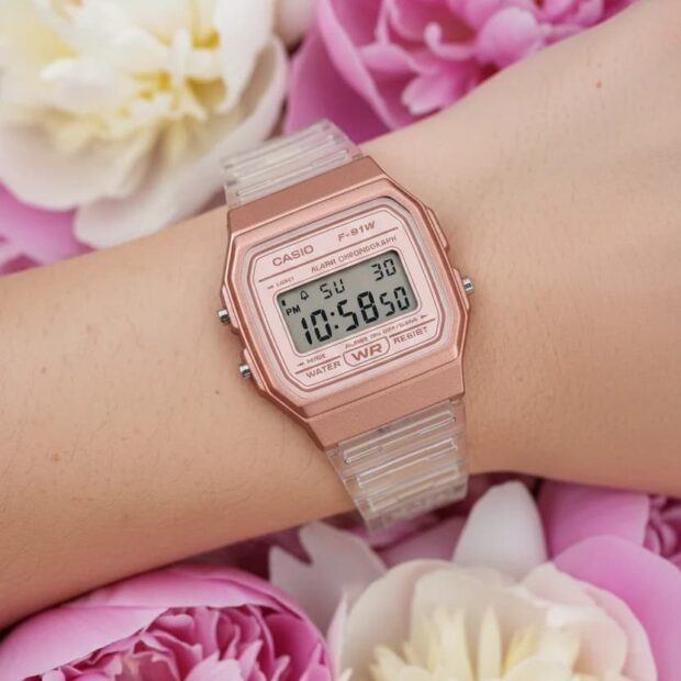 Reloj para dama F-91WS-7A3