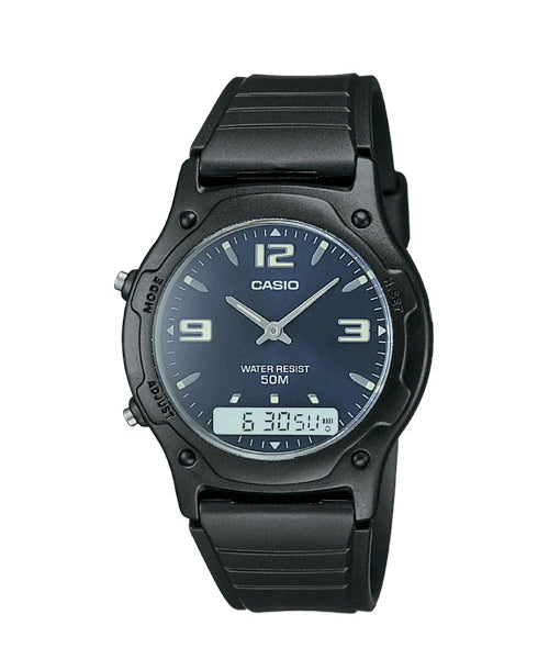 Reloj casual correa de resina AW-49HE-2AV