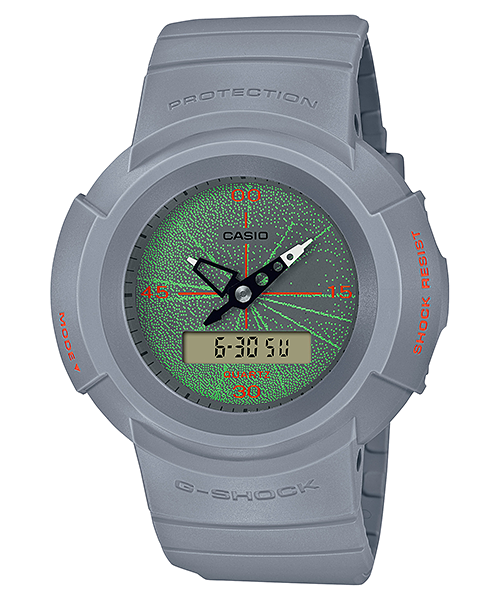 Reloj G-Shock deportivo correa de resina AW-500MNT-8A