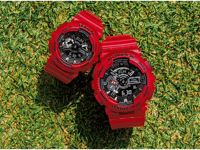 Reloj Baby-G deportivo correa de resina BA-110CR-4A