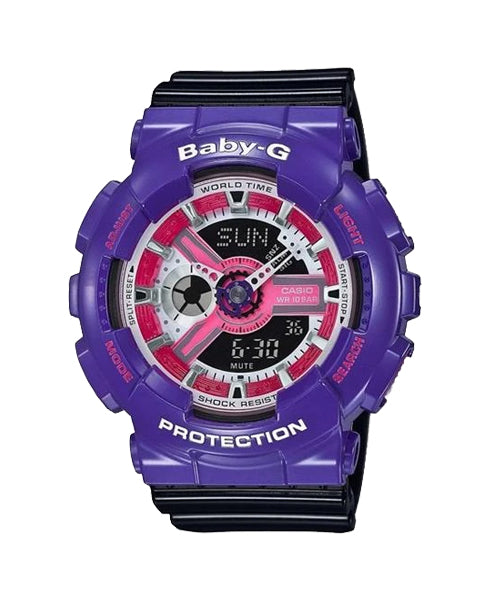 Reloj Baby-G deportivo correa de resina BA-110NC-6A