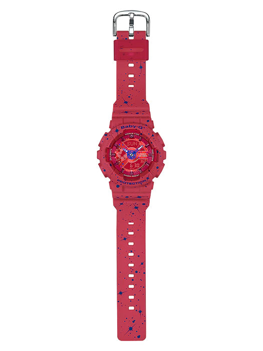 Reloj Baby-G deportivo correa de resina BA-110ST-4A