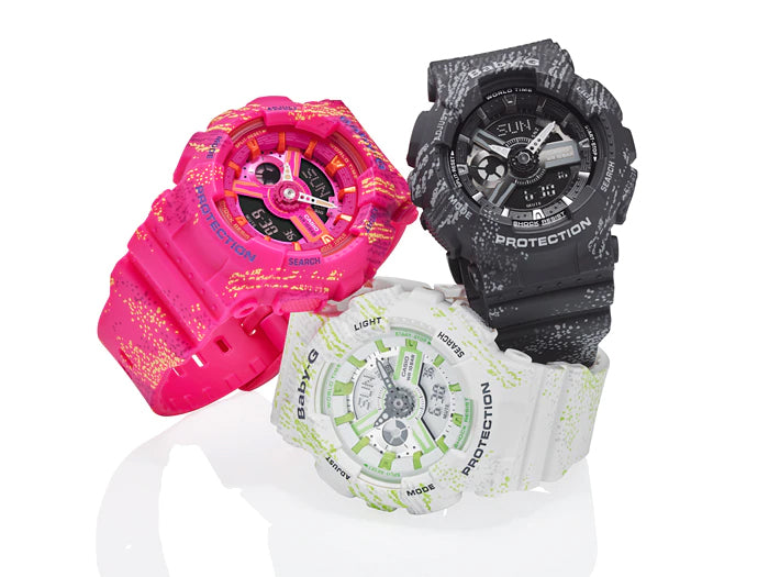 Reloj Baby-G deportivo correa de resina BA-110TX-1A