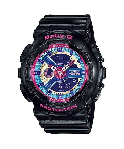 Reloj Baby-G deportivo correa de resina BA-112-1A