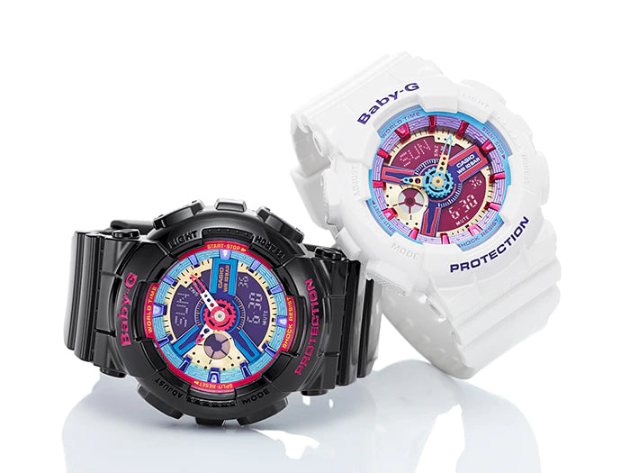 Reloj Baby-G deportivo correa de resina BA-112-7A