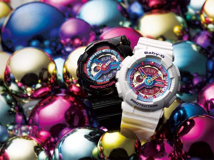 Reloj Baby-G deportivo correa de resina BA-112-7A