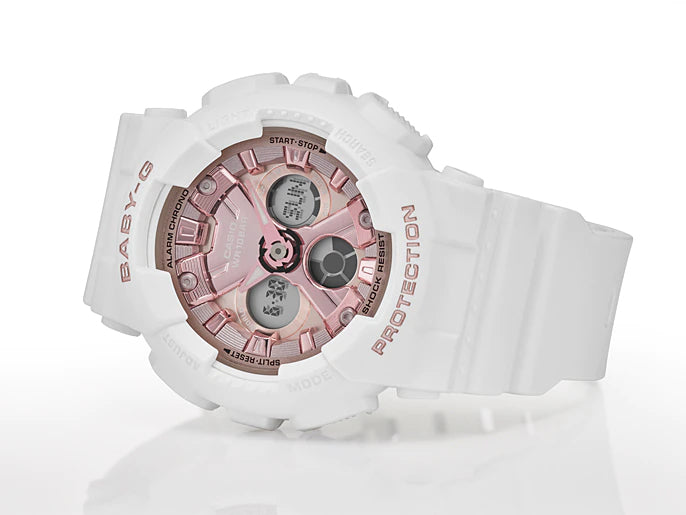 Reloj Baby-G deportivo correa de resina BA-130-7A1