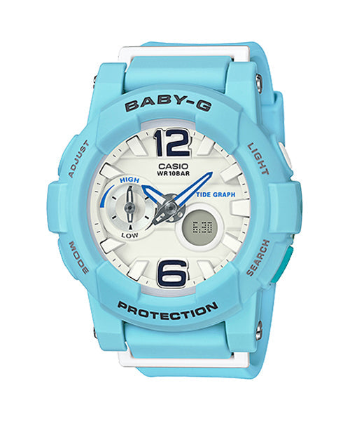 Reloj Baby-G deportivo correa de resina BGA-180BE-2B