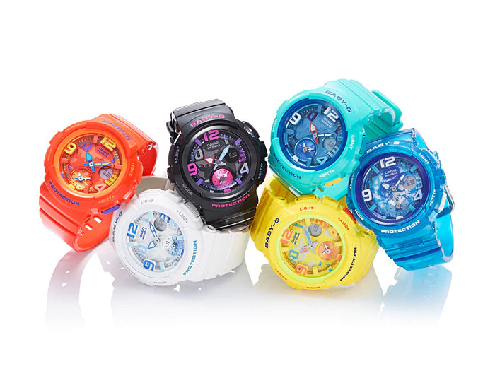 Reloj Baby-G deportivo correa de resina BGA-190-3B