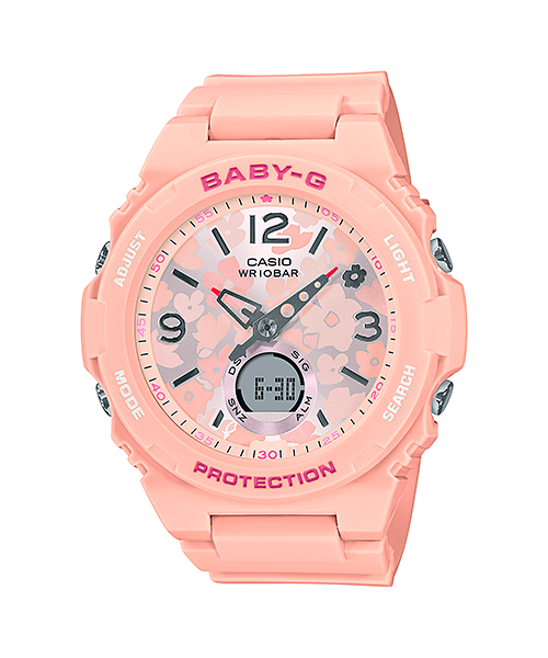 Reloj Baby-G deportivo correa de resina BGA-260FL-4A