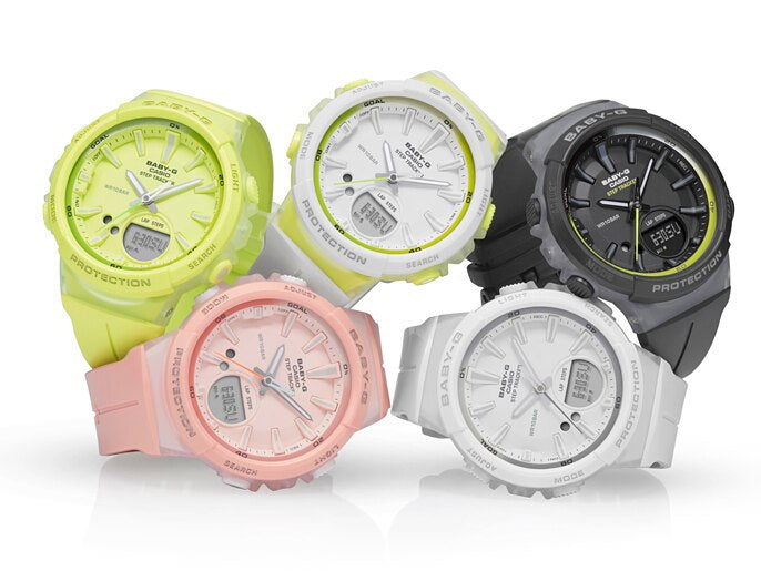 Reloj Baby-G casual correa de resina BGS-100-7A1