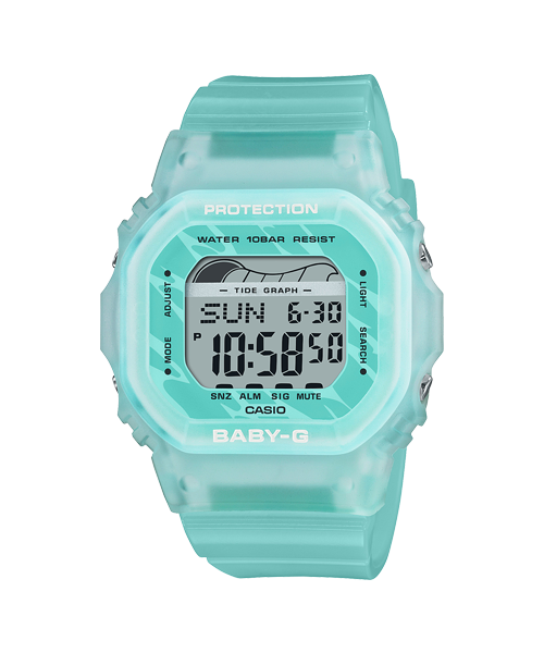 Reloj Baby-G deportivo correa de resina BLX-565S-2