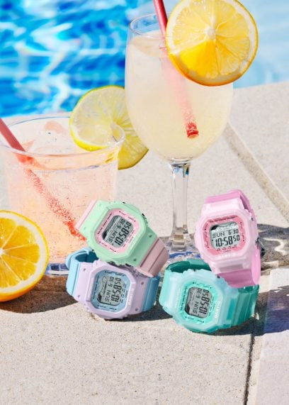 Reloj Baby-G deportivo correa de resina BLX-565S-4