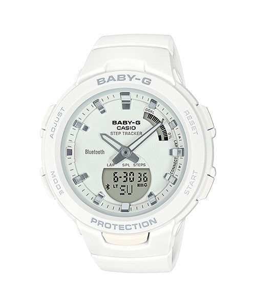 Reloj Baby-G casual correa de resina BSA-B100-7A