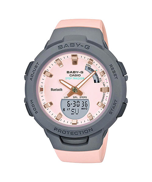 Reloj Baby-G deportivo correa de resina BSA-B100MC-4A