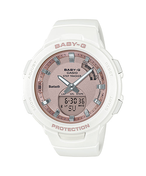 Reloj Baby-G deportivo correa de resina BSA-B100MF-7A