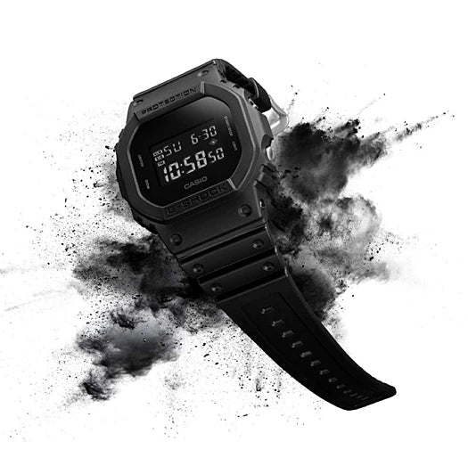 Reloj G-Shock deportivo correa de resina DW-5600BB-1