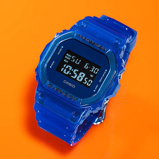 Reloj G-Shock deportivo correa de resina DW-5600SB-2