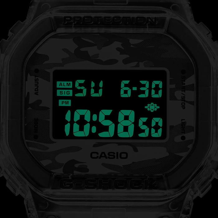 Reloj G-Shock deportivo correa de resina DW-5600SKC-1