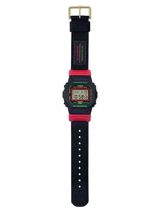 Reloj G-Shock deportivo correa de nylon DW-5600THC-1