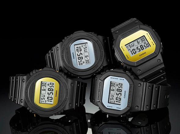 Reloj G-Shock deportivo correa de resina DW-5700BBMA-1