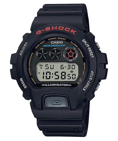 Reloj G-Shock deportivo correa de resina DW-6900-1V