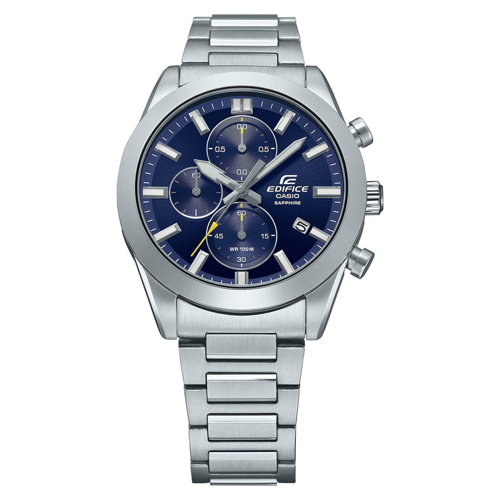 Reloj Edifice casual correa de acero inoxidable EFB-710D-2AV