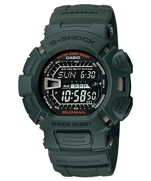 Reloj G-Shock deportivo correa de resina G-9000-3V