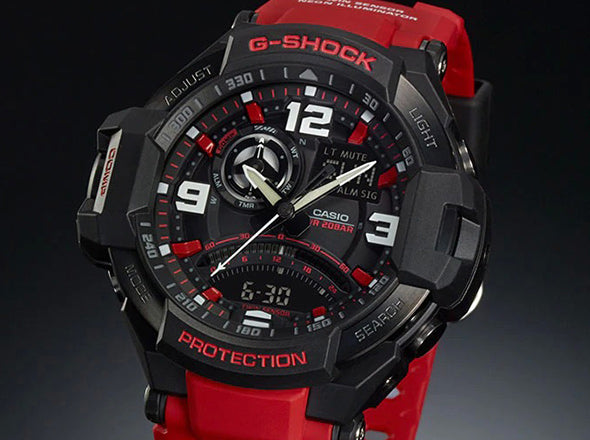 Reloj G-Shock deportivo correa de resina GA-1000-4B