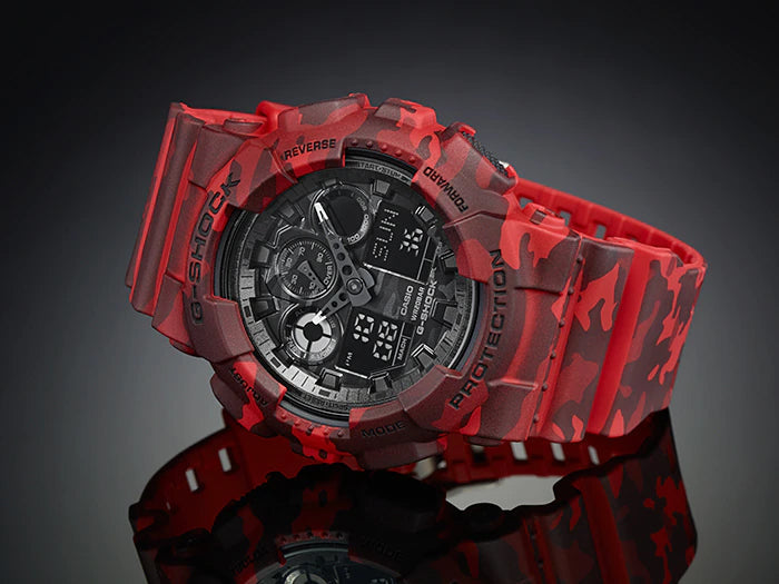 Reloj G-Shock deportivo correa de resina GA-100CM-4A