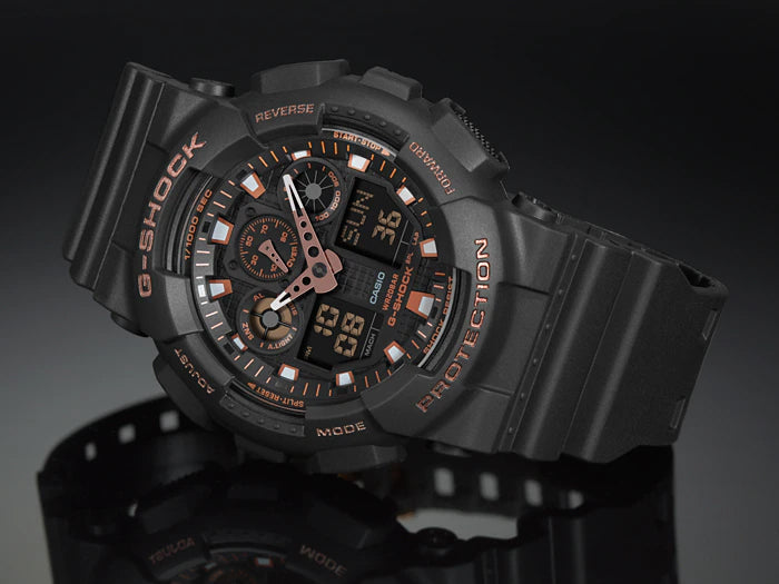 Reloj G-Shock deportivo correa de resina GA-100GBX-1A4