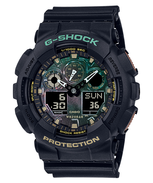 Reloj G-Shock deportivo correa de resina GA-100RC-1A