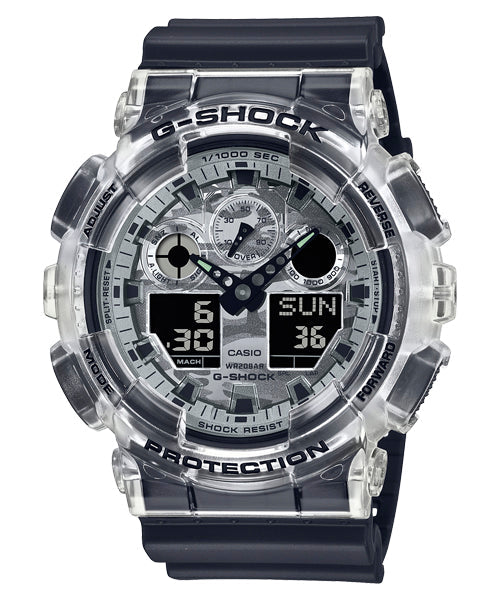 Reloj G-Shock deportivo correa de resina GA-100SKC-1A