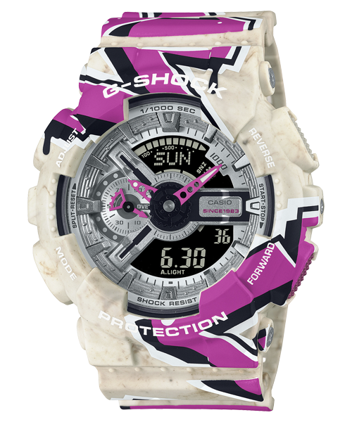 Reloj G-Shock deportivo correa de resina GA-110SS-1A